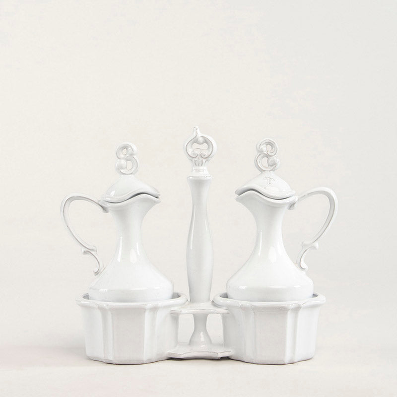 SET ACEITERA Y VINAGRERA PROVENZAL CON TAPA 25CM AL 30CM L 11.5CM AN | Trinitate