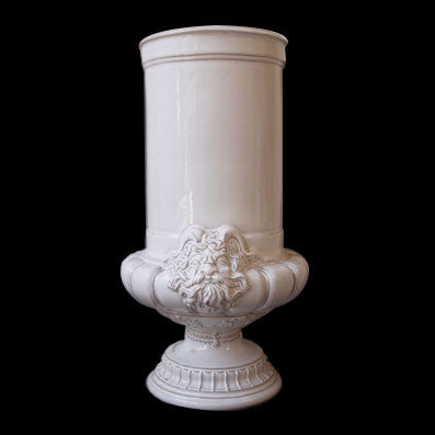 URN WITH FAUNS 28 CM