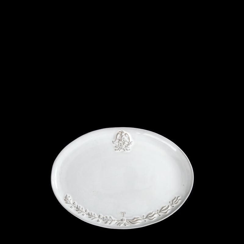 INDEPENDENCE OVAL PLATE 30 CM